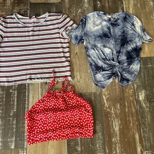 Juniors summer top bundle